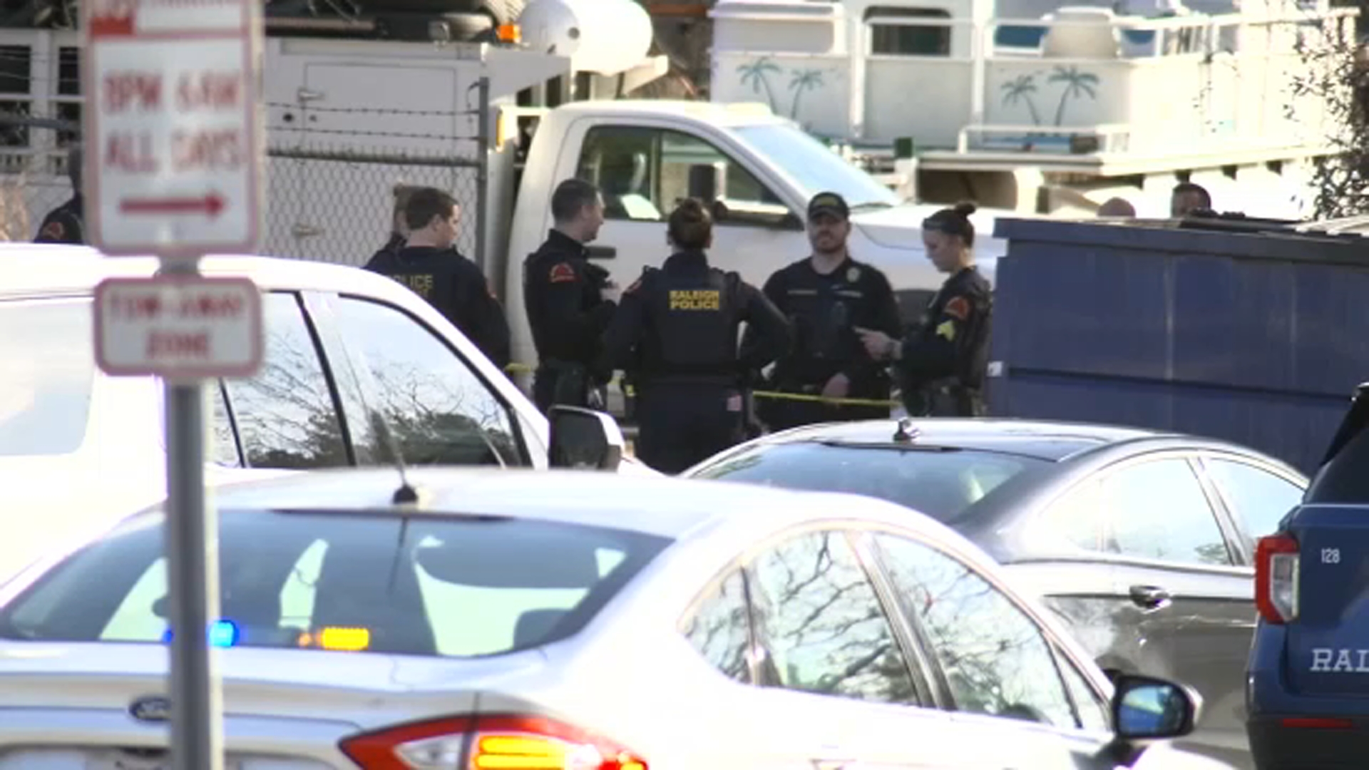 Manhunt on after shot fired during attempted Raleigh traffic stop