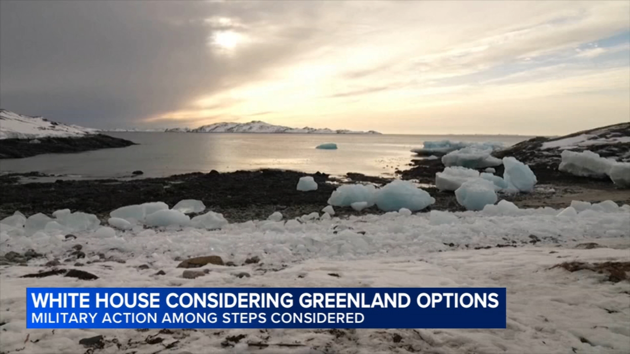US military is 'always an option' for Trump to acquire Greenland, White House official says - ABC7 New York