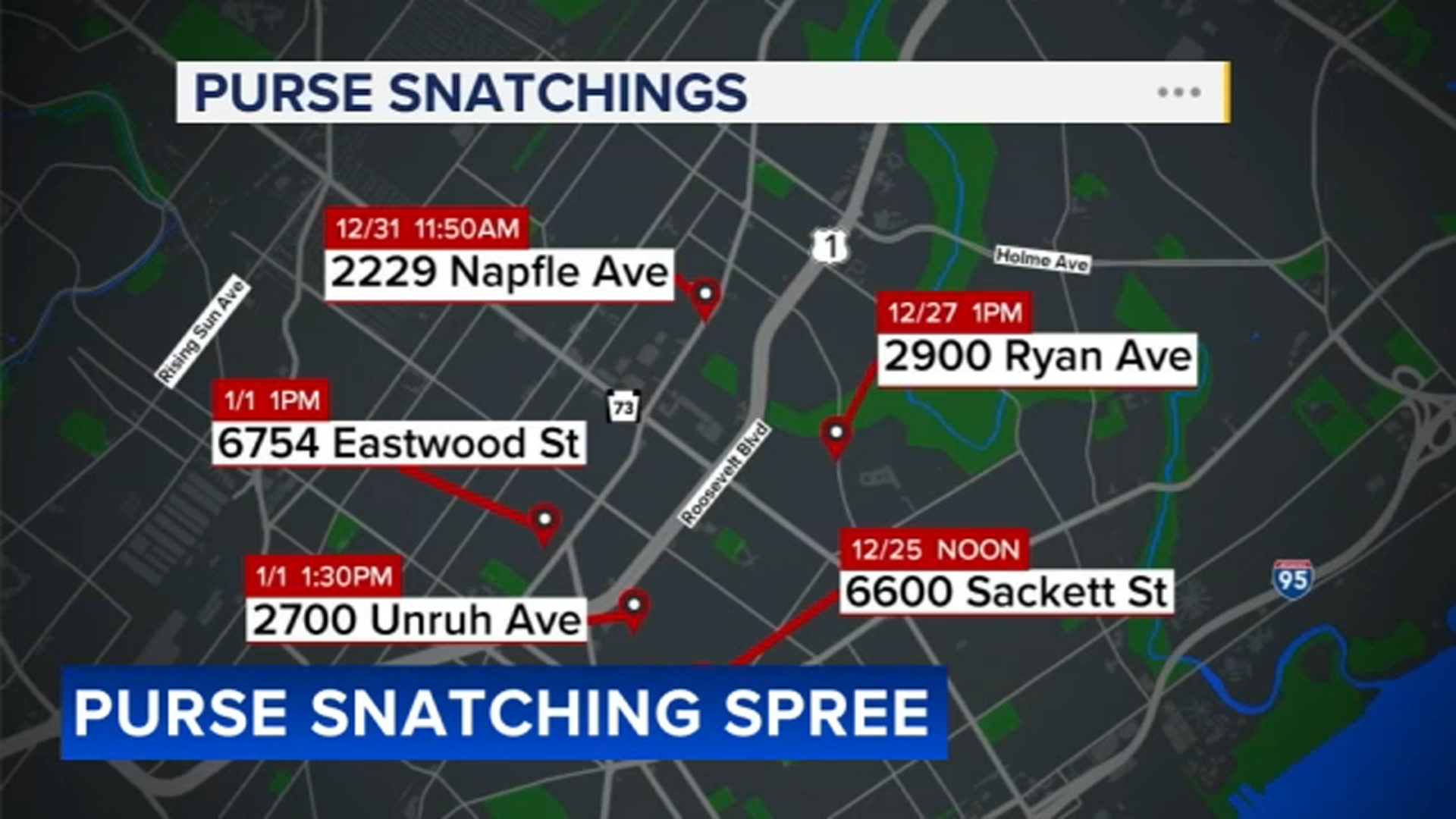 Philadelphia police probe string of violent purse snatchings targeting Asian women