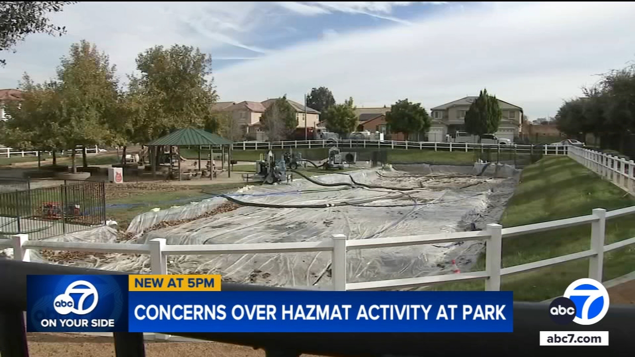 Jurupa Valley residents concerned about weekslong hazmat activity at Pleasant Valley Park