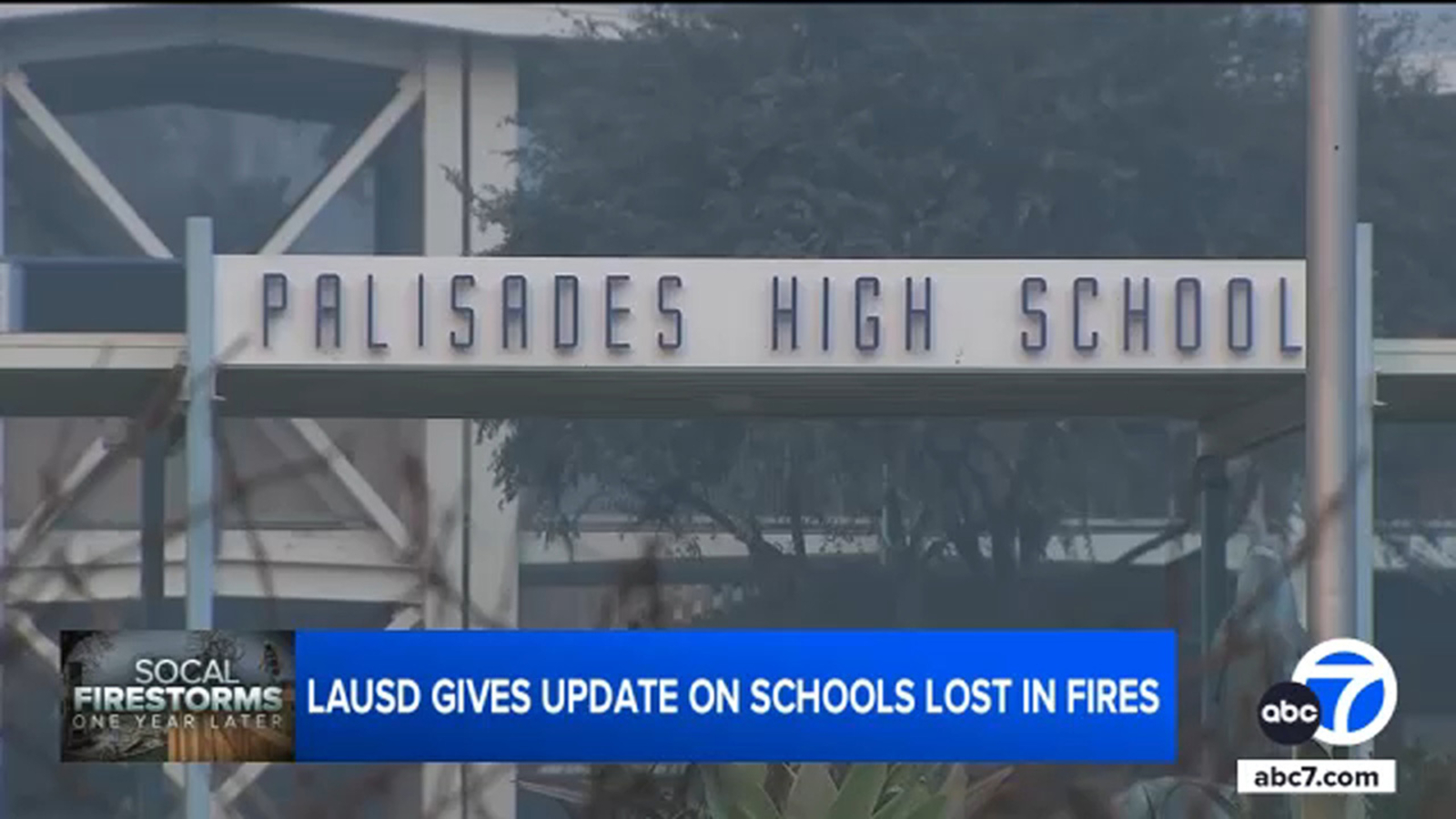 LAUSD provides new details on rebuilding Pacific Palisades schools lost in fire
