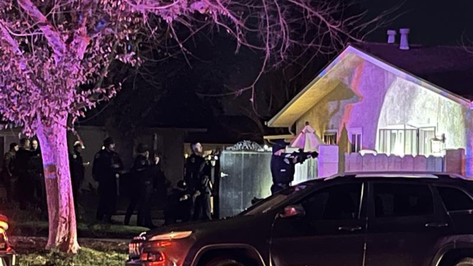 Heavy police activity near Peach and Gettysburg in Clovis