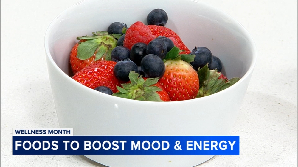 Foods to boost mood and energy