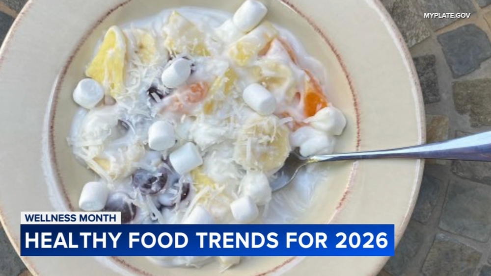 Healthy food trends for 2026