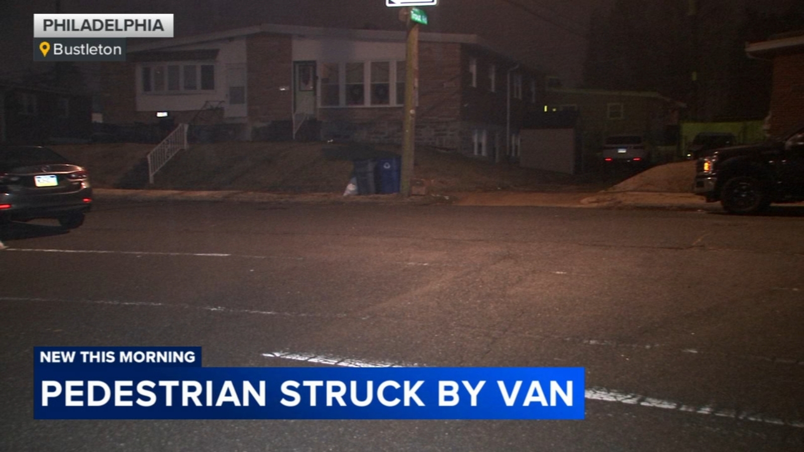 Pedestrian injured after being struck by van in Philadelphia's ...