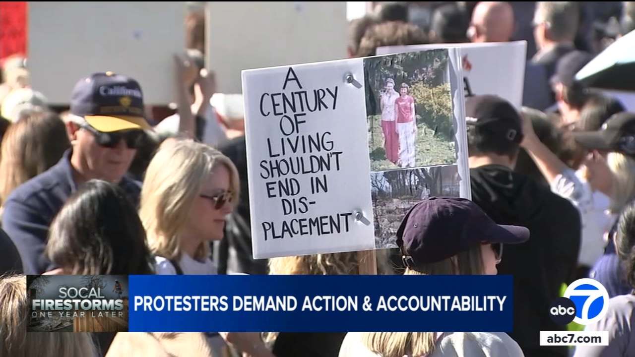 On anniversary of Palisades Fire, survivors say transparency and accountability remain elusive