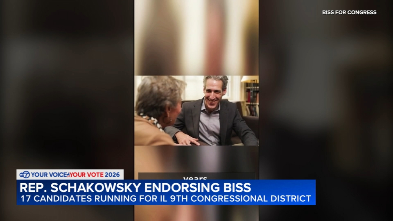 Biss gets Schakowsky endorsement; opponents say election about the future