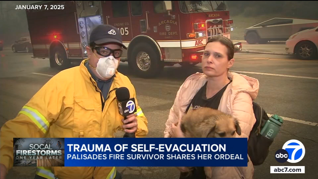 Palisades woman recounts chaotic evacuation: 'It was like being in a zombie apocalypse movie'