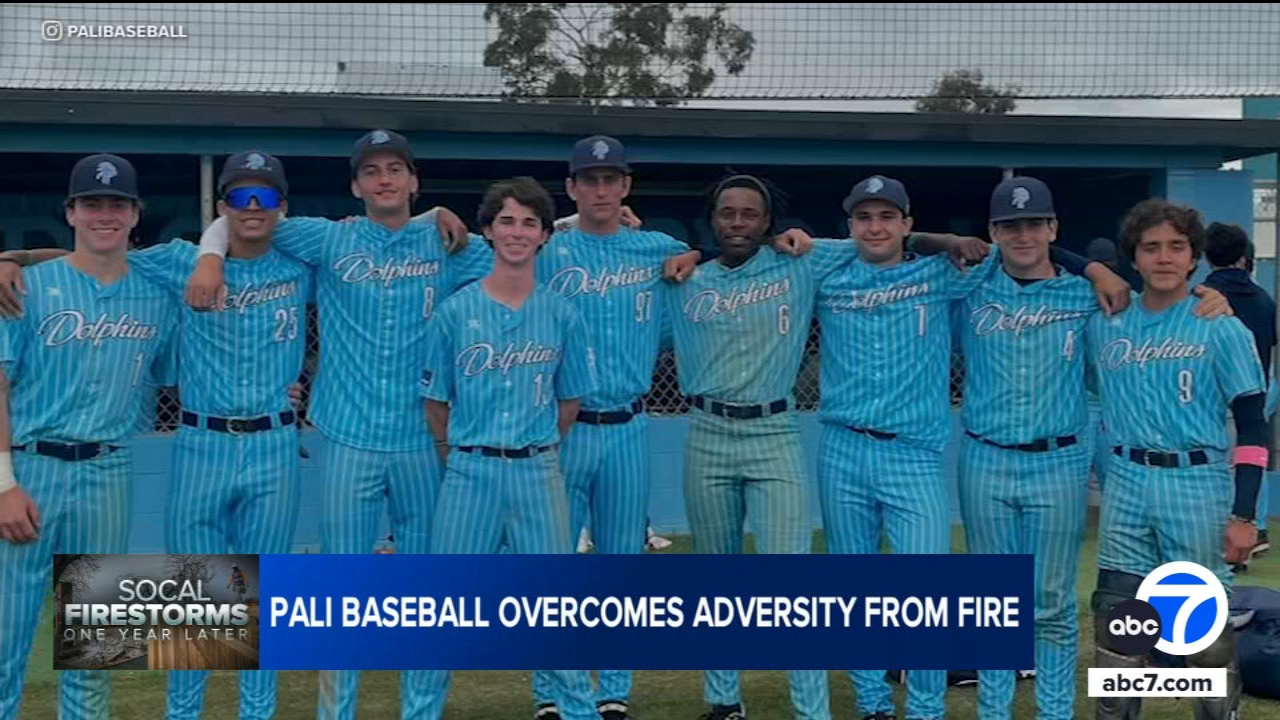 Pali High baseball team overcomes adversity in aftermath of Palisade Fire