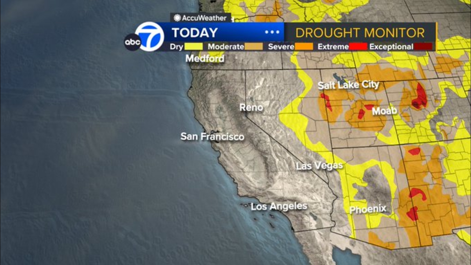 California has zero areas of dryness for 1st time in 25 years: Drought Monitor