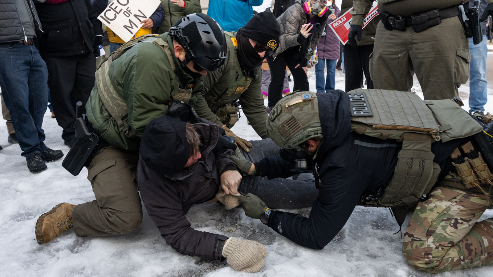 Minneapolis ICE shooting: Tensions flare after ICE officer kills woman