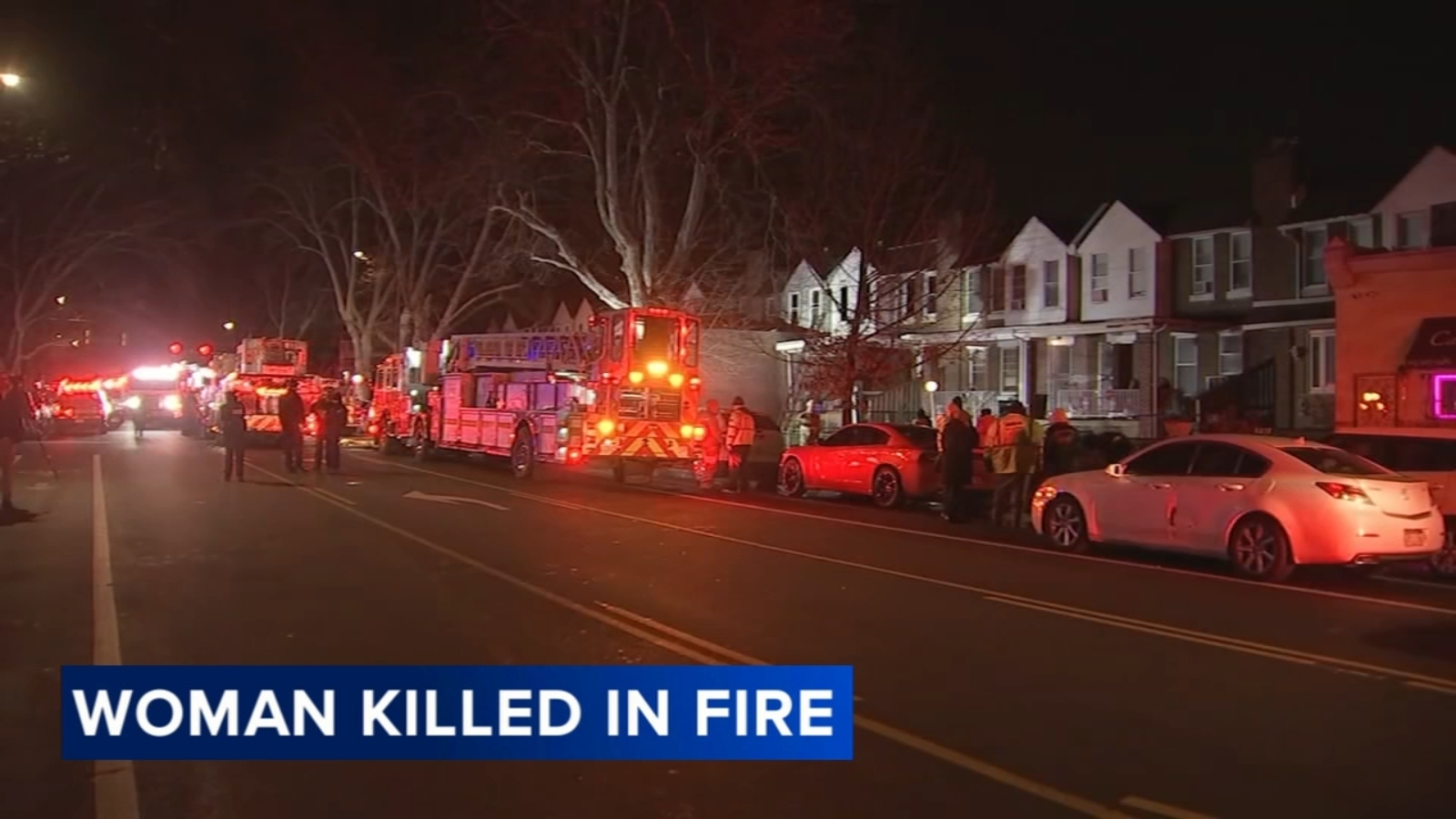 Woman dies in row home fire in Ogontz section of Philadelphia - 6abc ...