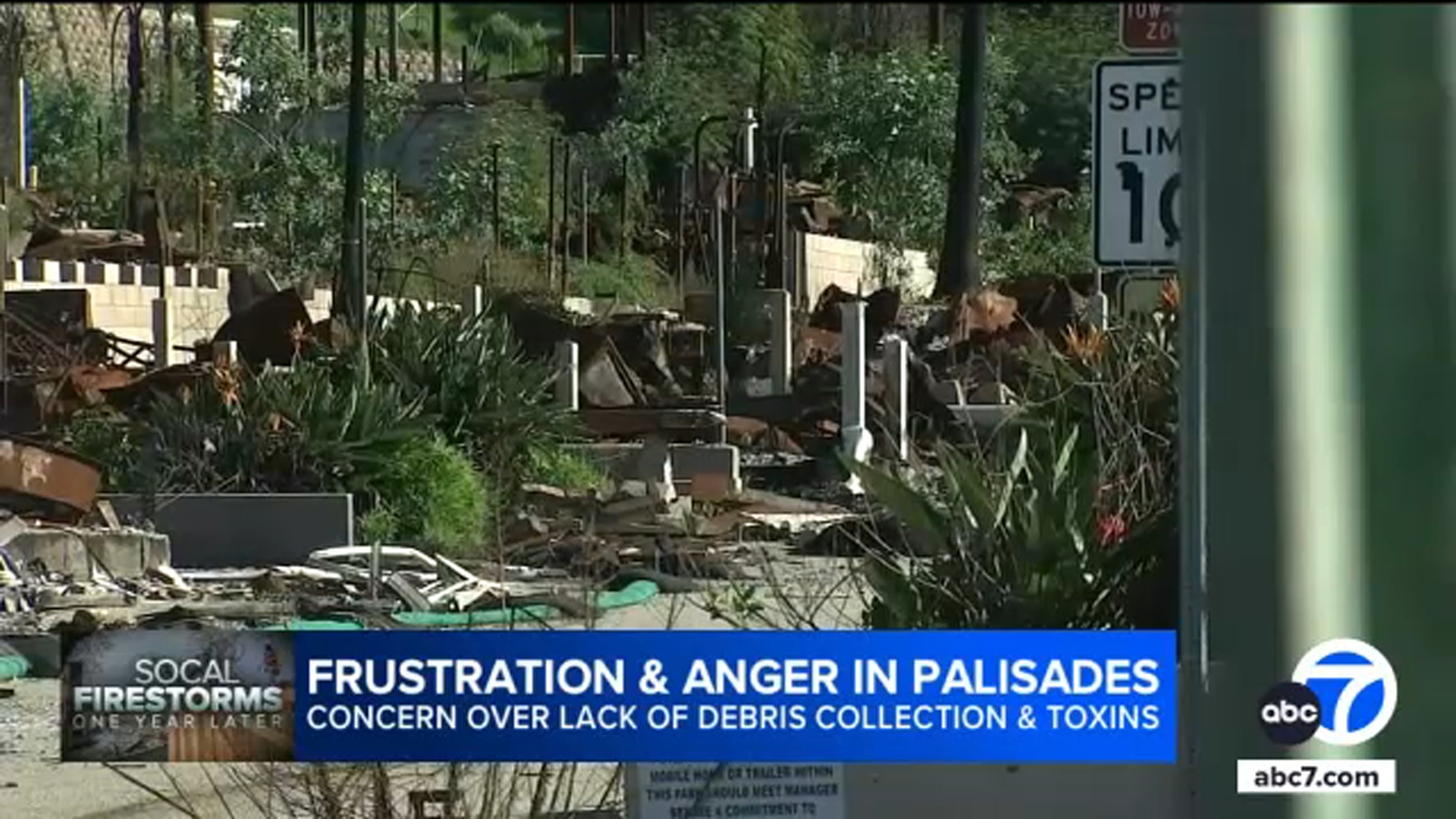 One year later, Palisades mobile home park still not cleared, residents locked out