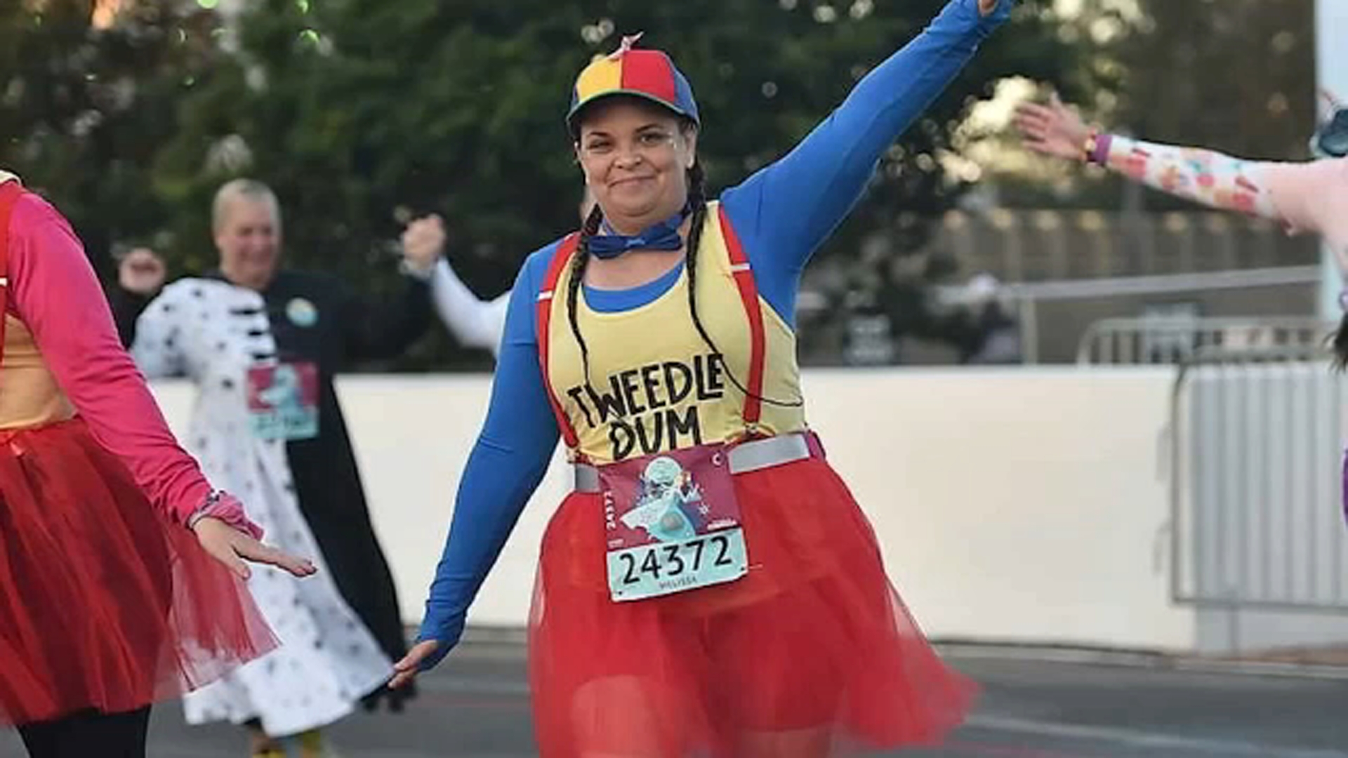 Melissa Sledge di Raleigh partecipa alla Dopey Challenge al Walt Disney World Marathon Weekend 2026
