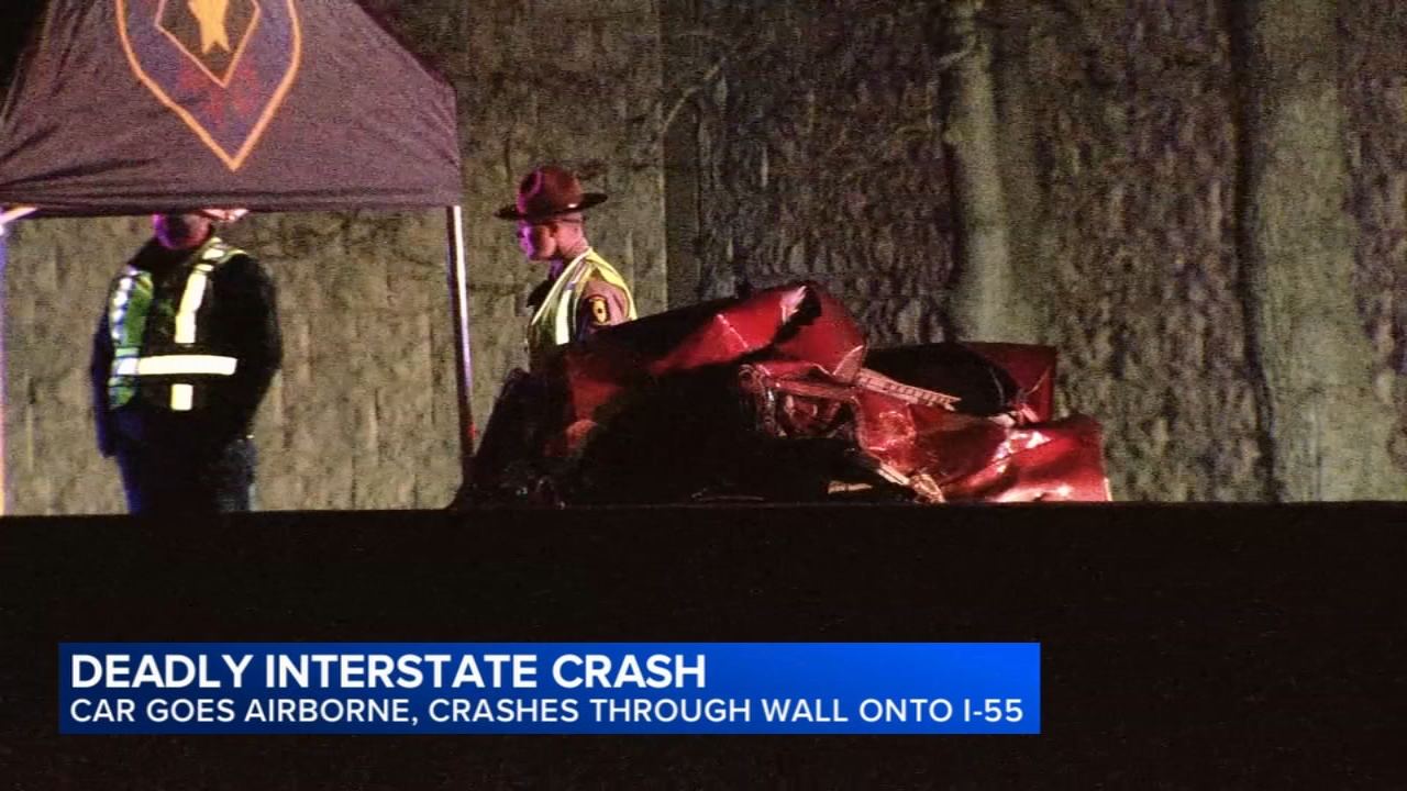 I-55 crash today: Johnathan Wenzel killed after car drives through