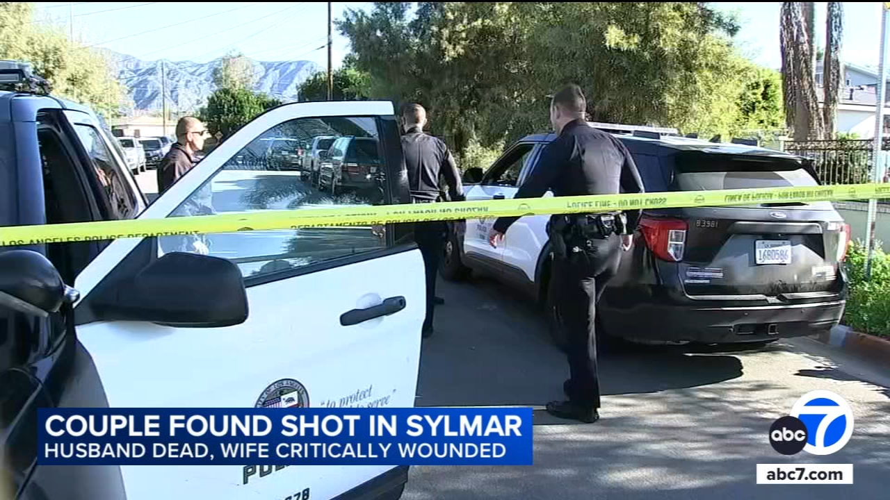 Husband and wife shot in Sylmar, suspect in custody, police say