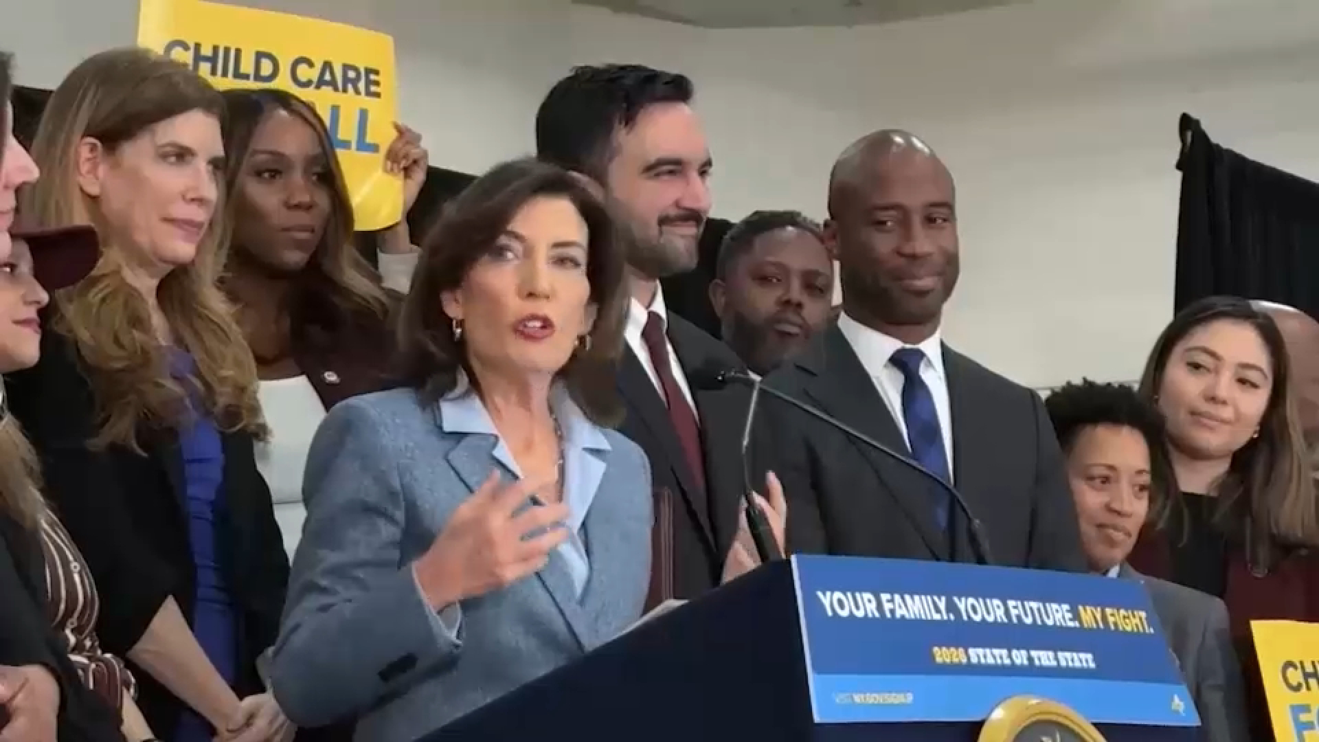 Hochul, Mamdani announce free child care for 2-year-olds in New York City