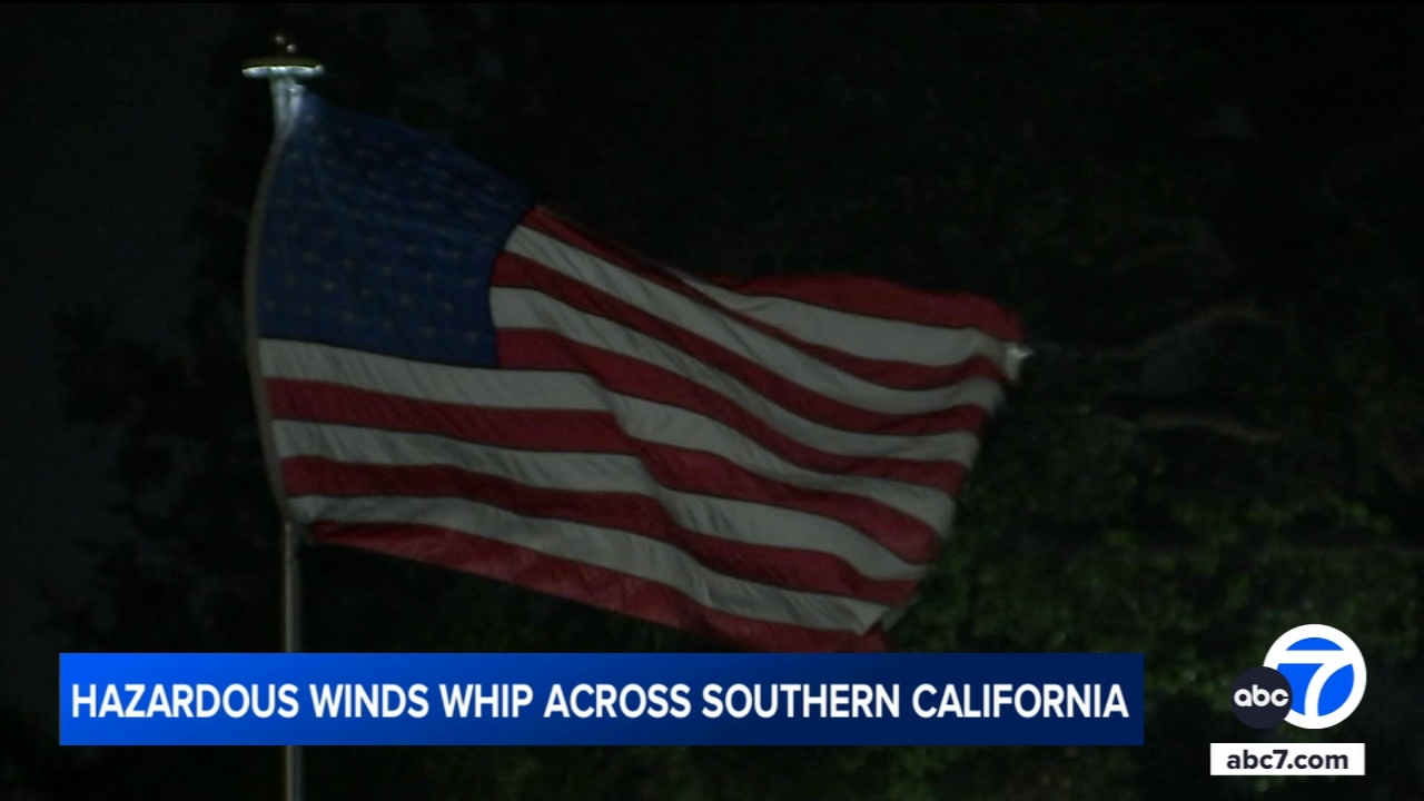 Wicked winds blow through SoCal