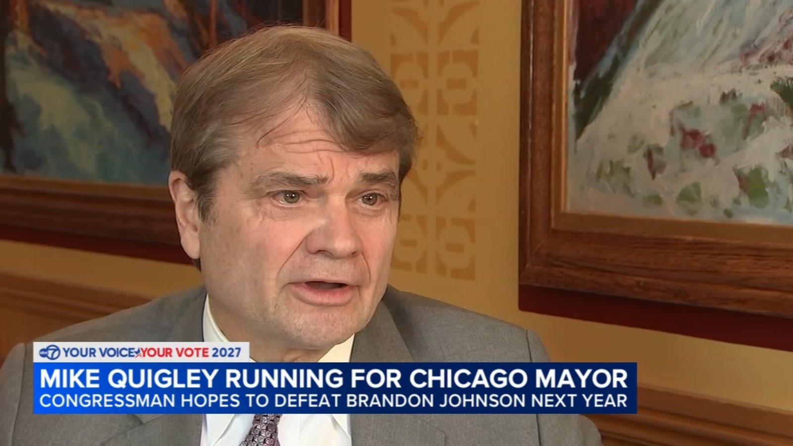 Congressman Mike Quigley speaks on what sets him apart ahead of Chicago mayor race