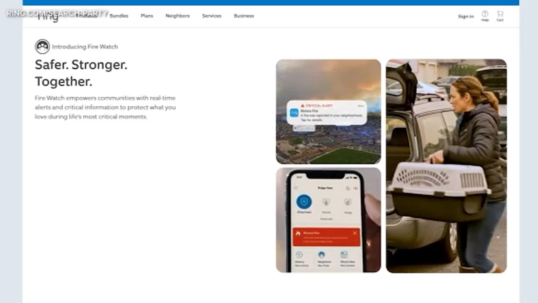 Ring, Watch Duty team up to deliver real-time fire alerts