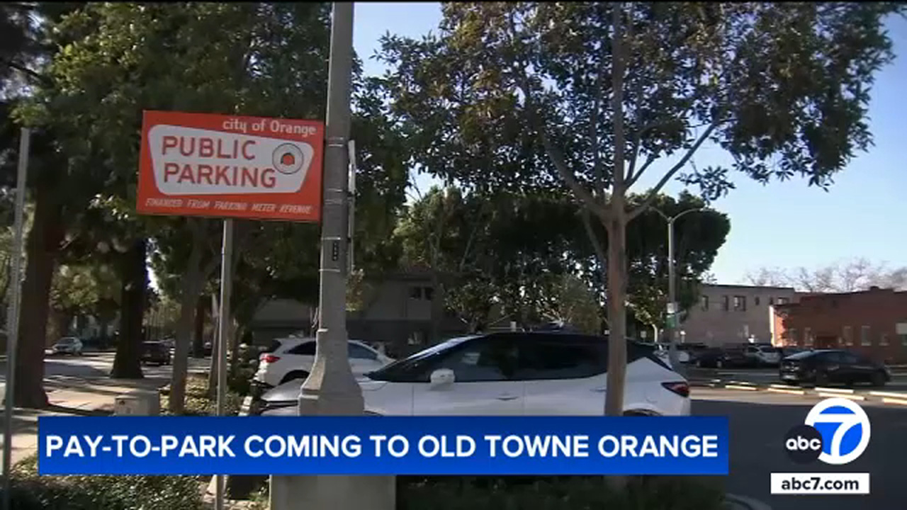 Paid parking coming to parts of Old Towne Orange starting Feb. 9