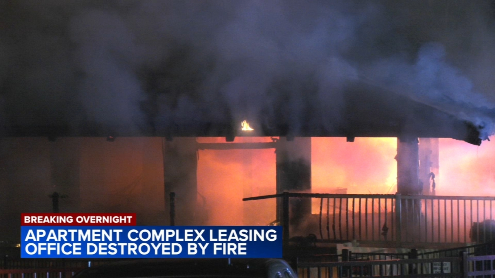 Police investigate suspicious fire at apartment complex in Blackwood, New Jersey