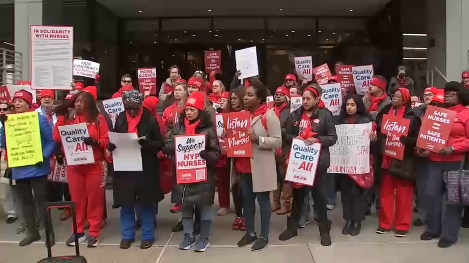 Thousand of nurses at New York City hospitals set to strike Monday if no deal reached on contract