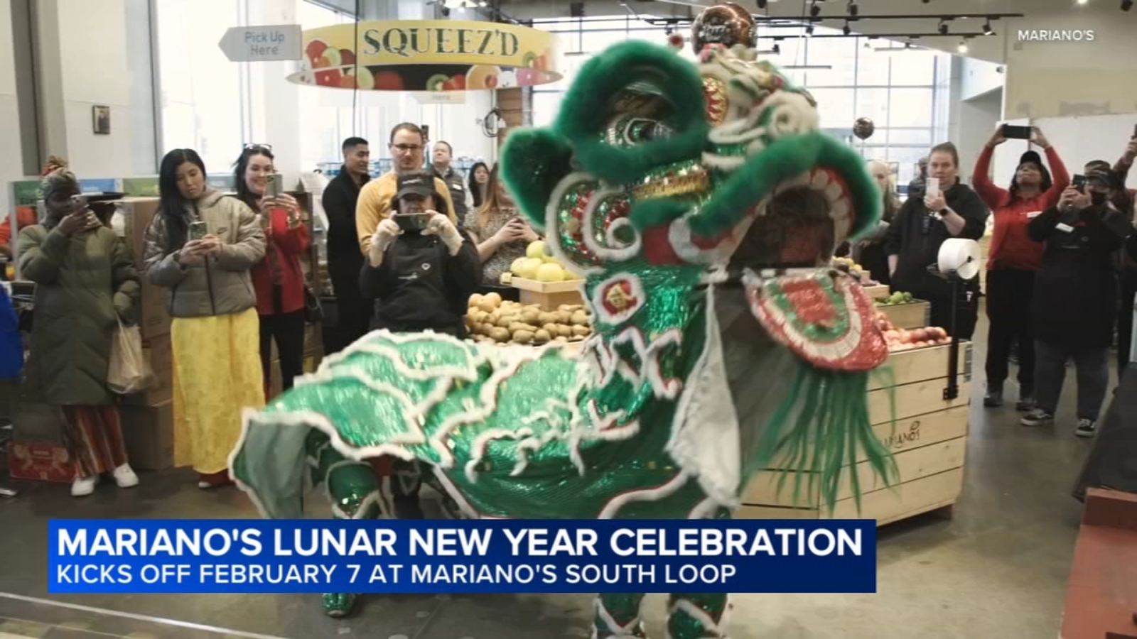 Mariano’s South Loop hosts Lunar New Year celebration Mariano’s South Loop hosts Lunar New Year celebration