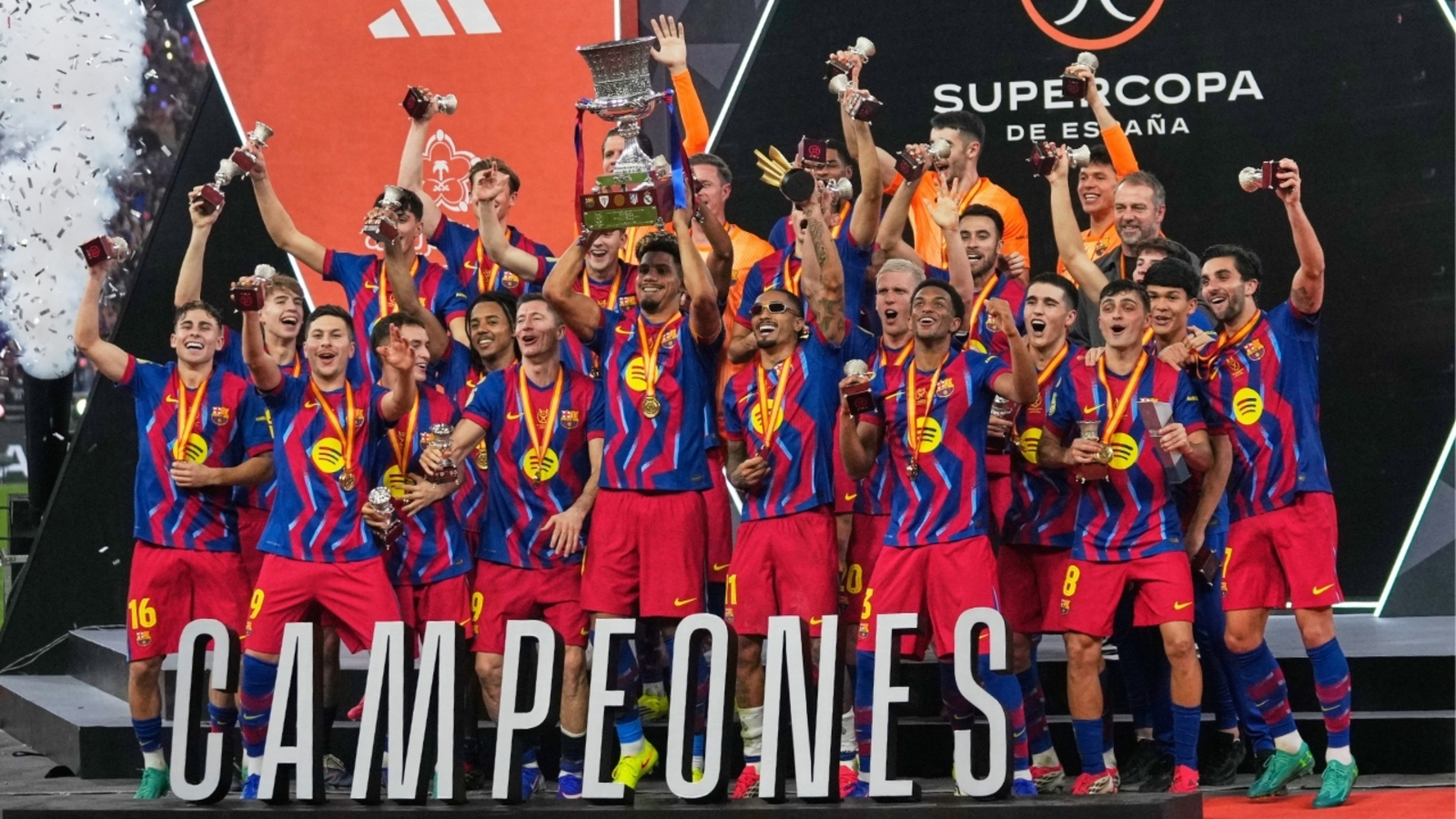 Barcelona derrota al Real Madrid y conquista la Supercopa de España ...