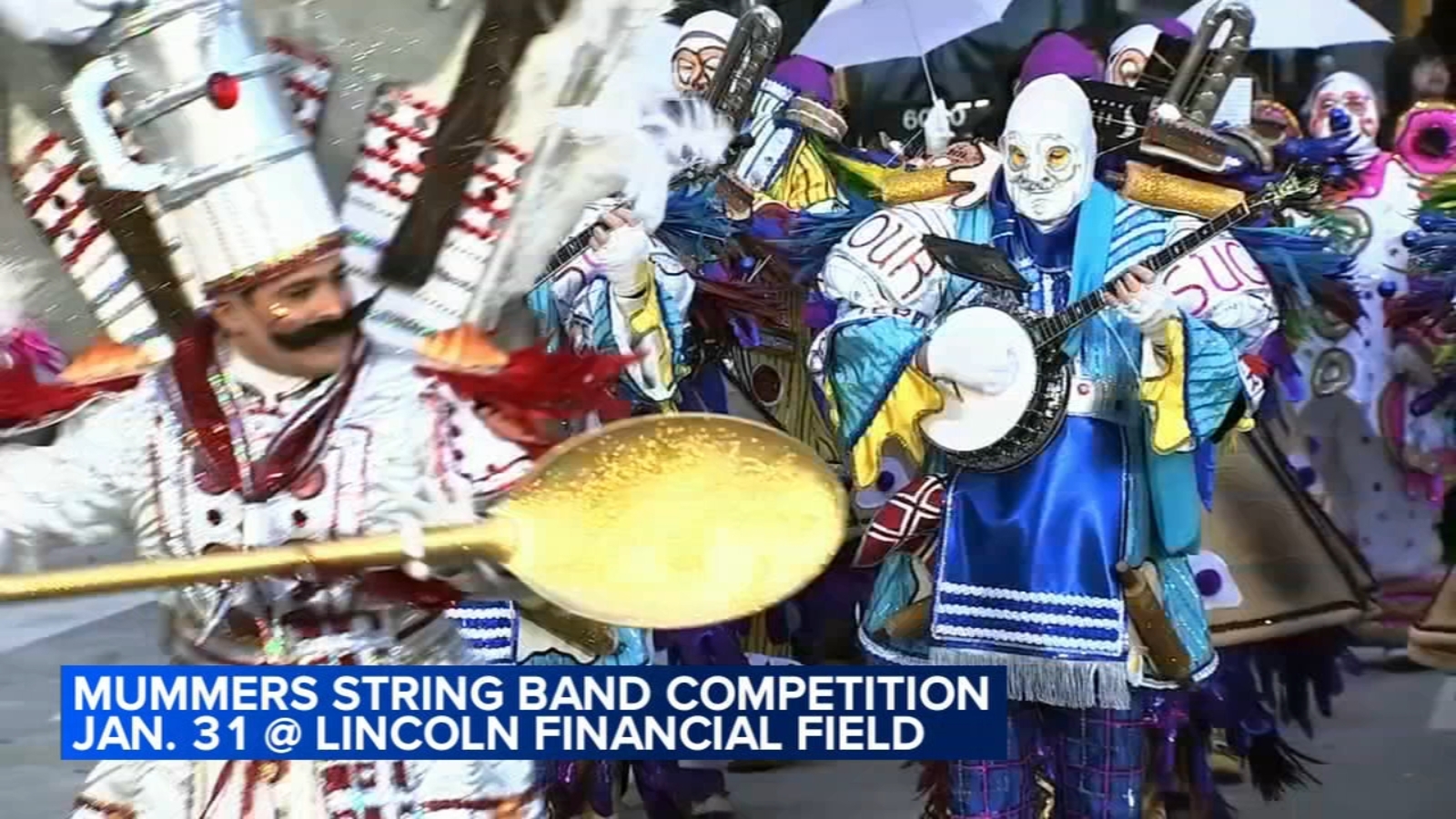 Mummers string band competition coming to Lincoln Financial Field