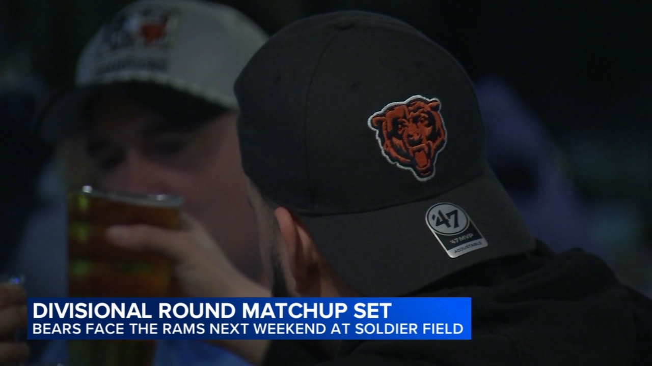Bears to face Rams in divisional round of NFL playoffs