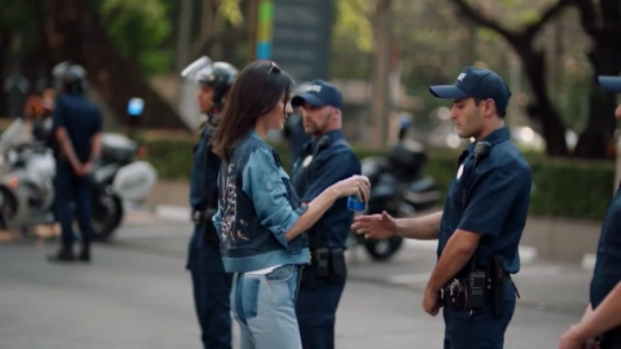 Kendall Jenner's protest Pepsi spot prompts online backlash