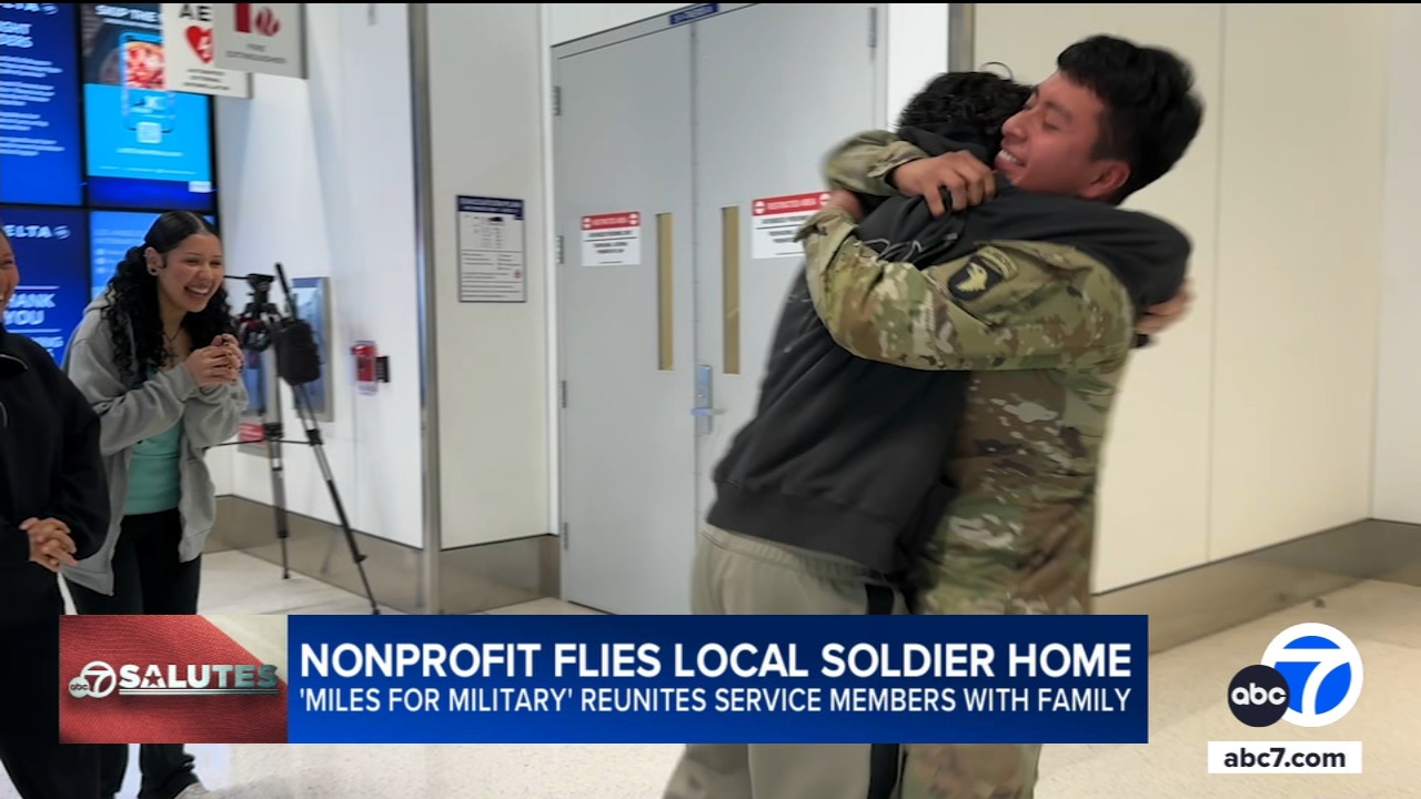Nonprofit Miles for Military helps junior service members fly home for free through volunteer program