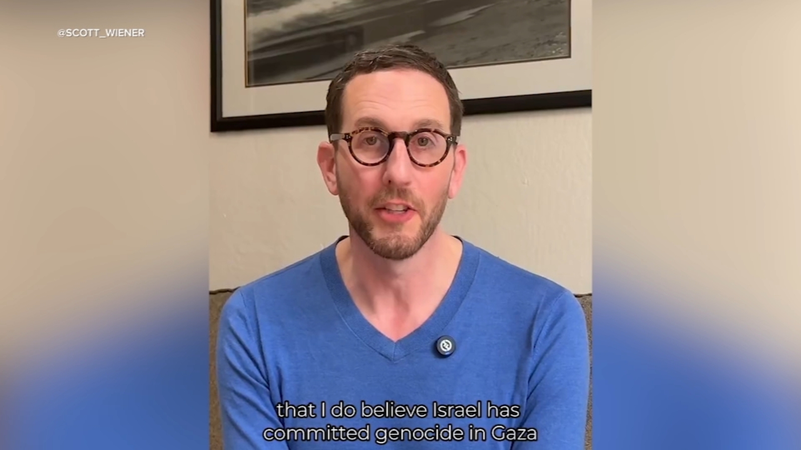 Sen. Scott Wiener changes course on Gaza, calling Israel's actions 'genocide'
