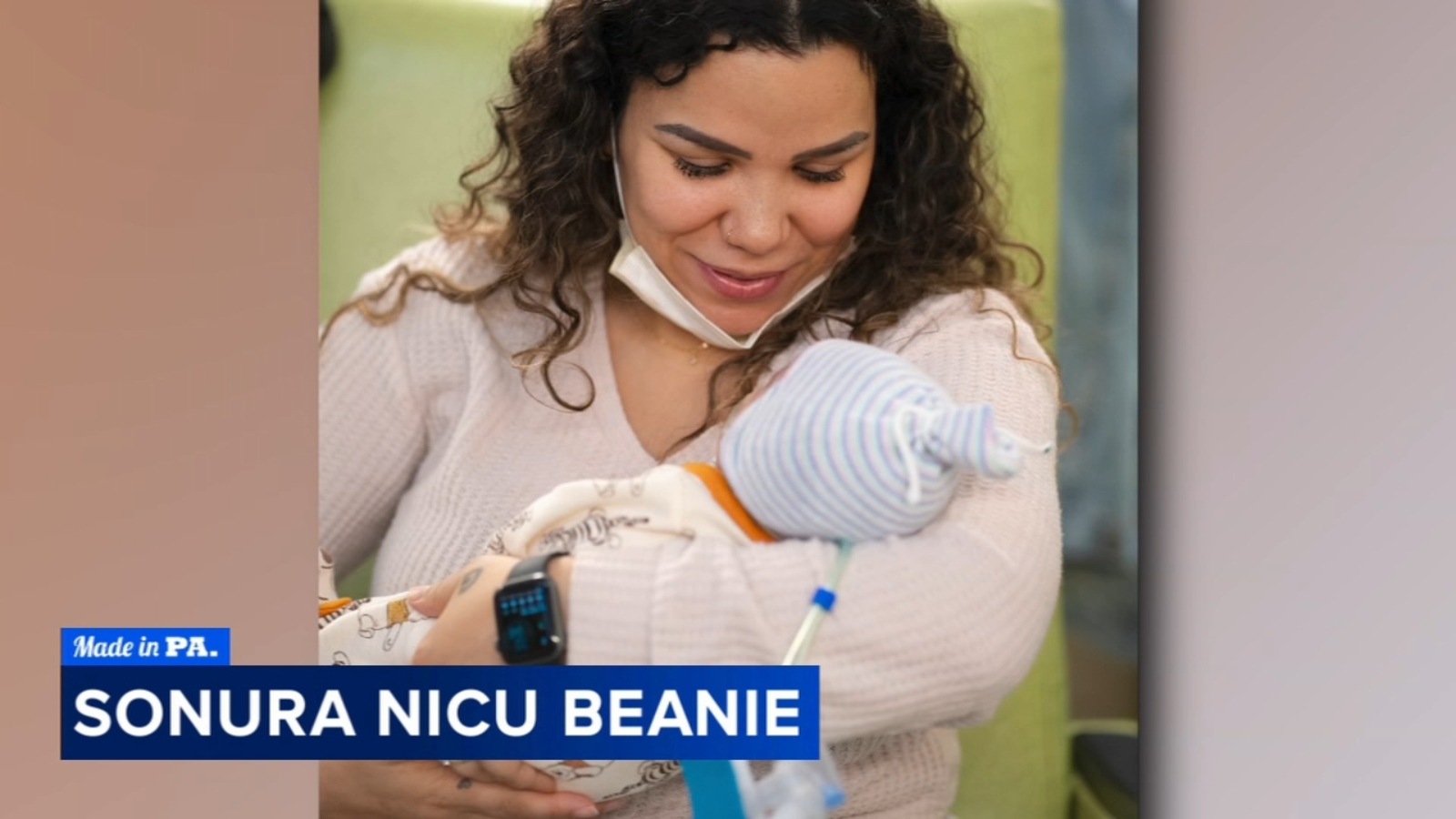 High-tech beanie helps to soothe NICU babies in Philadelphia