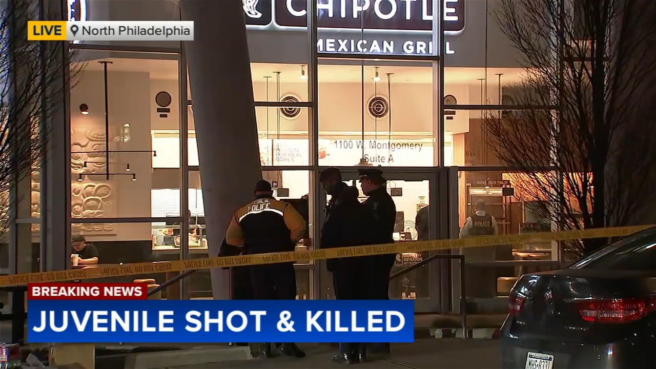Juvenile dies after being found shot inside restaurant bathroom in Philadelphia