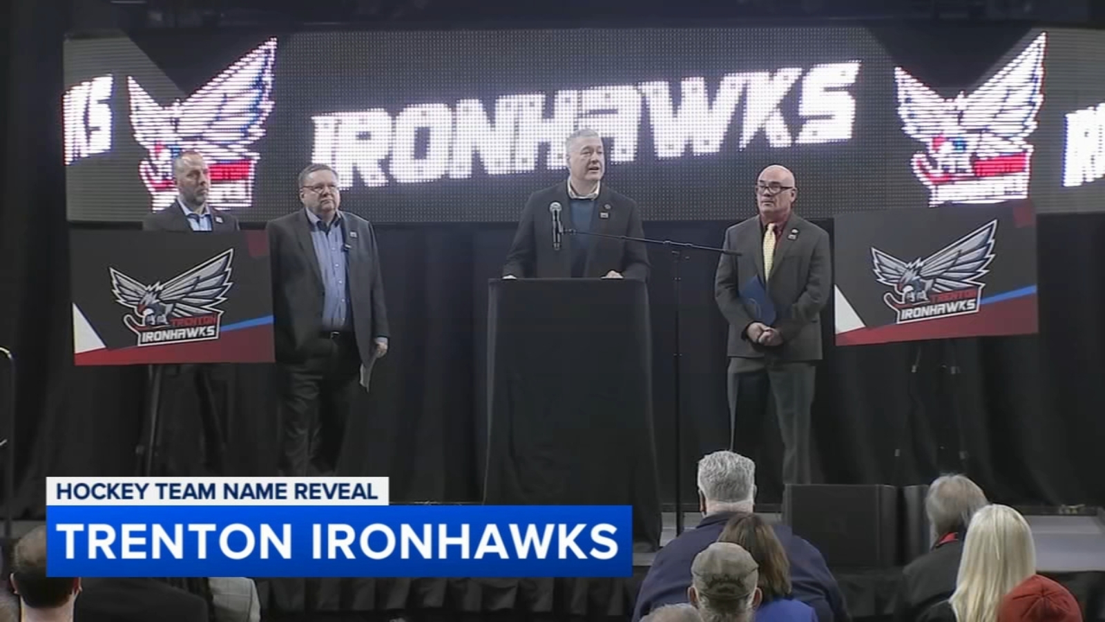 Ironhawks unveiled as new minor league hockey team in Trenton, New Jersey