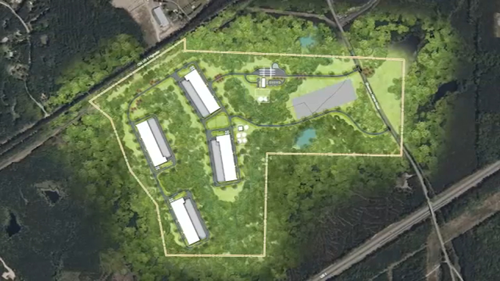 Apex residents oppose proposed 190-acre data center near Old US-1 and Sharon Harris Road