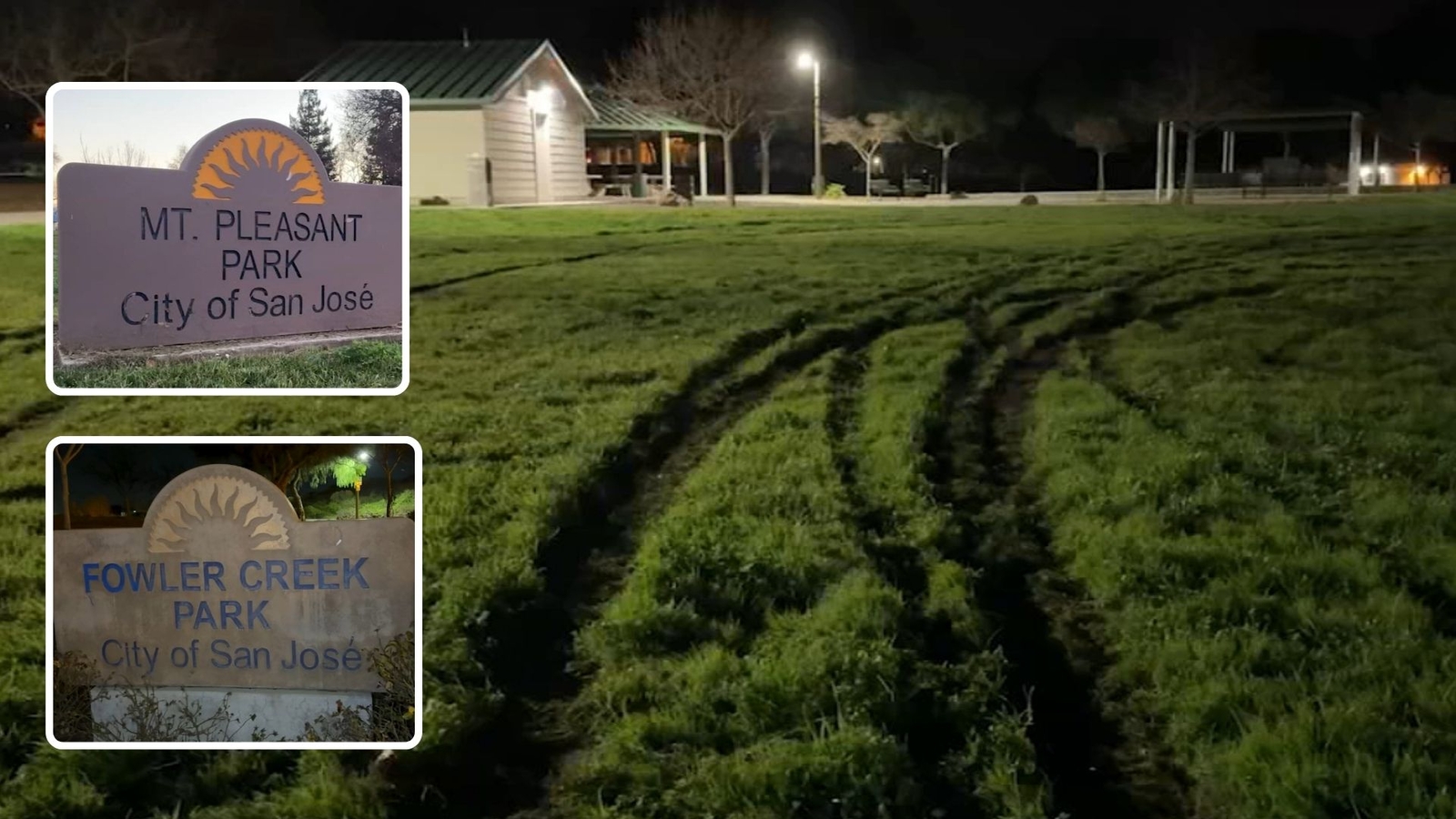 2 San Jose parks could need more than $10,000 in repairs after vandal ruins grass