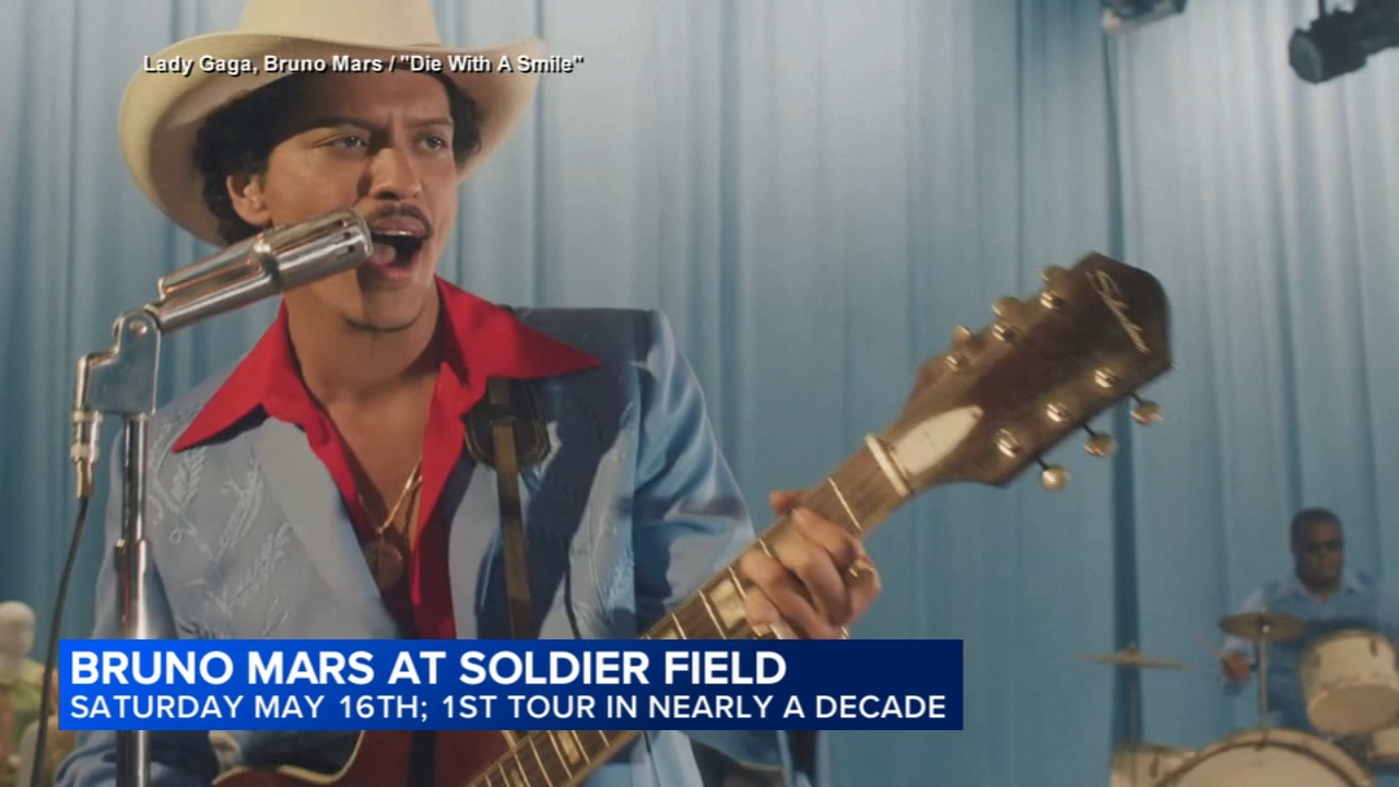 Bruno Mars' The Romantic Tour coming to Chicago