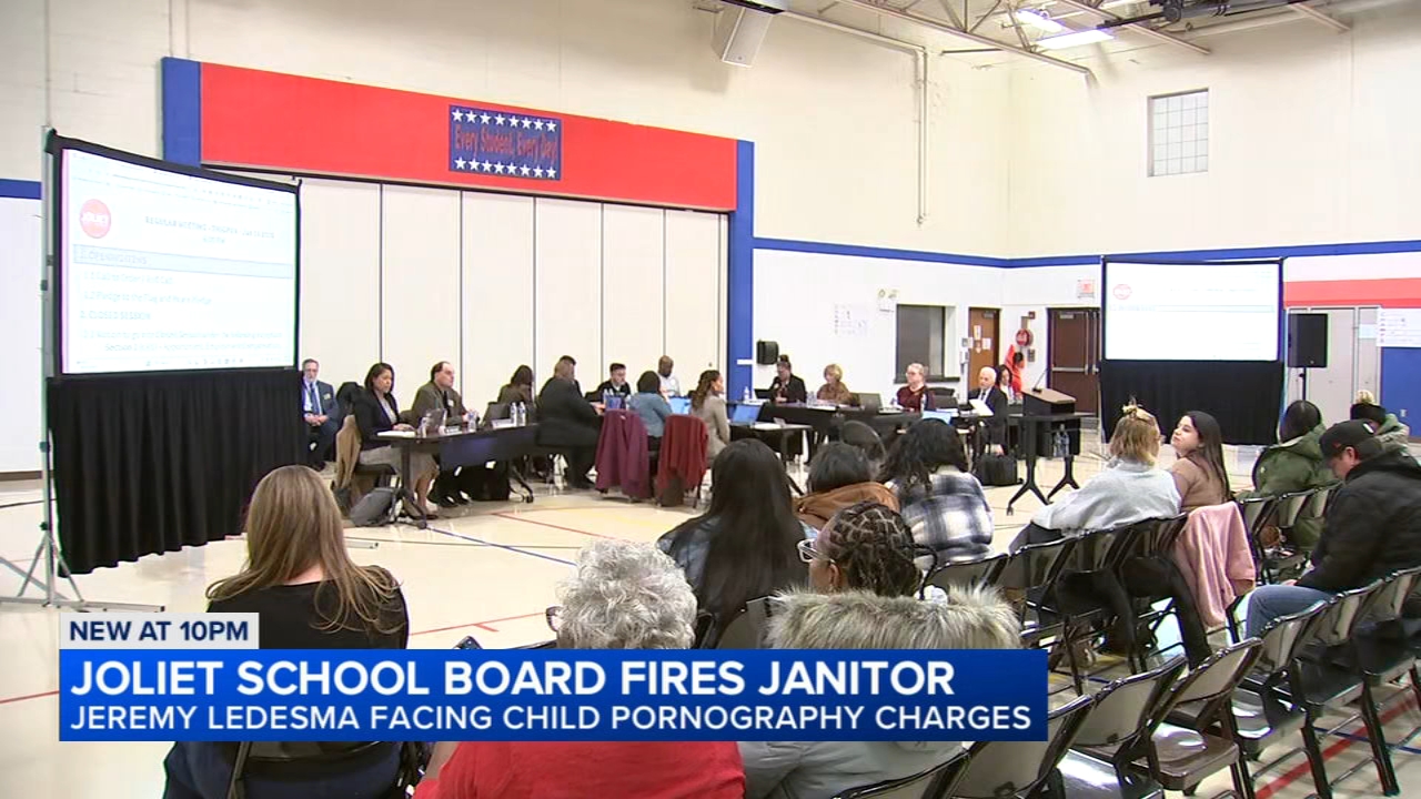 Joliet school district fires custodian facing child porn charges