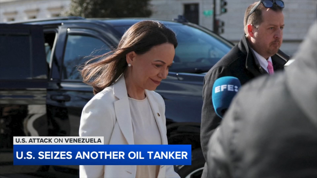 Venezuela's Machado tells supporters 'we can count on President Trump' after meeting him