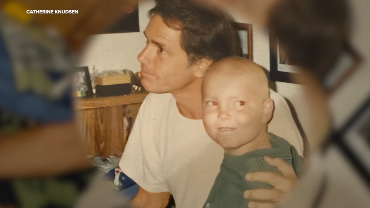 Bob Weir visits with then seven-year-old Joe Knudsen as he was battling Leukemia in Palm Springs, California.