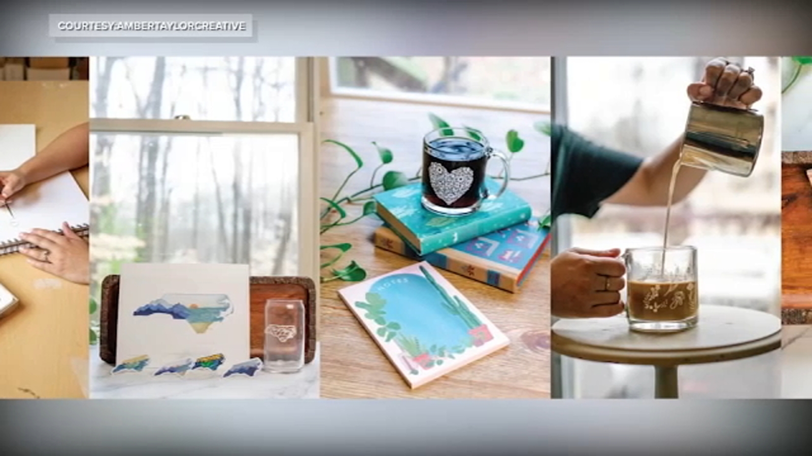 Cary artist turns state pride into watercolor and digital art