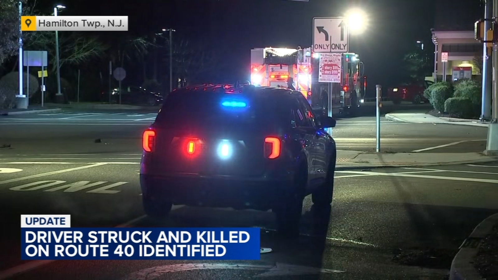 Pedestrian killed after being struck by 2 vehicles in Hamilton Twp., NJ ...