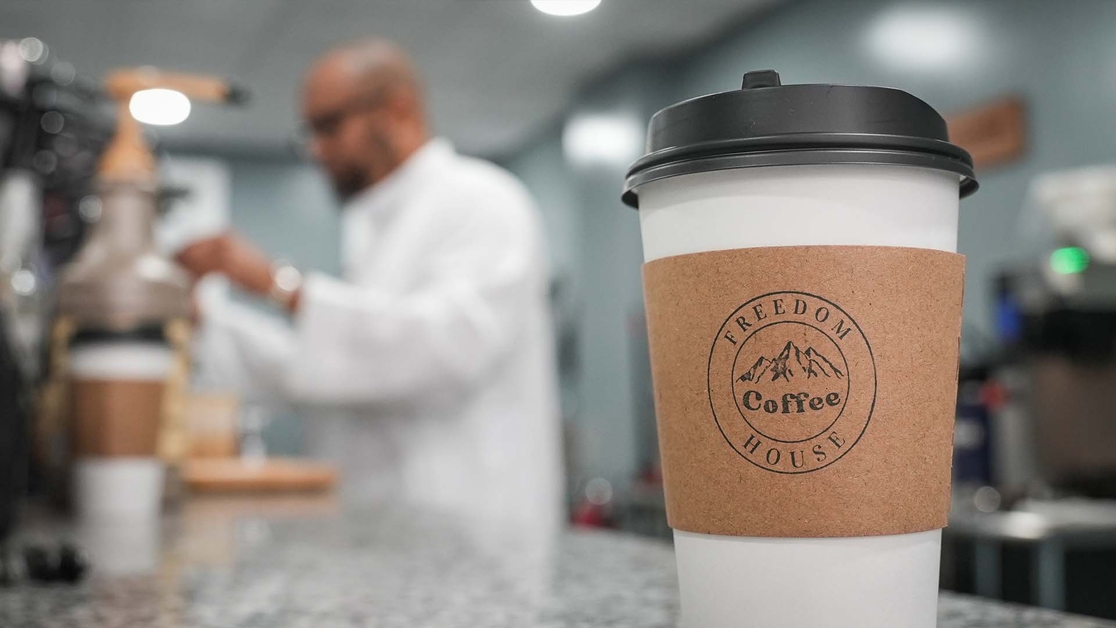 Exonerated man opens 'Freedom Coffee House' in Philadelphia