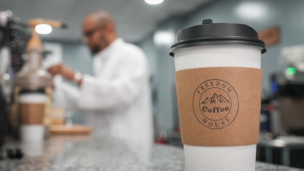Exonerated man opens 'Freedom Coffee House' in Philadelphia