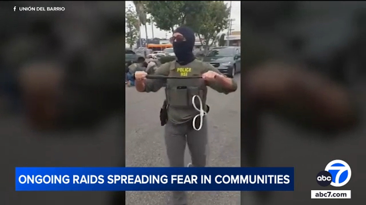 Ongoing SoCal immigration raids sparking fear in communities