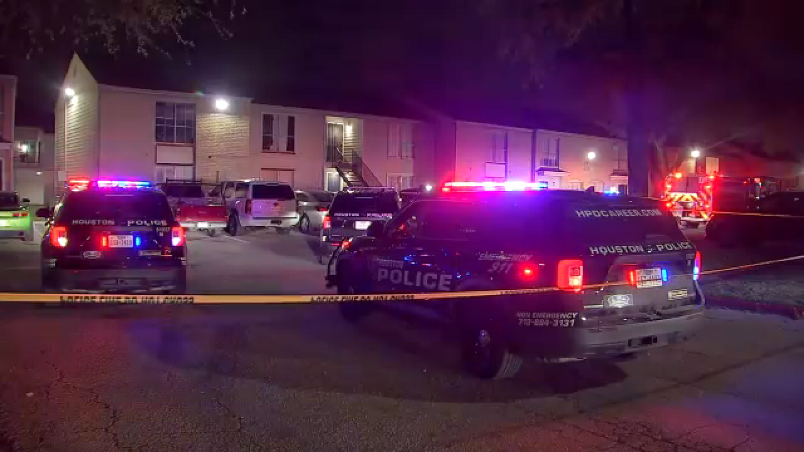 Woman shot to death while 3 children were inside apartment in northwest Houston, police say