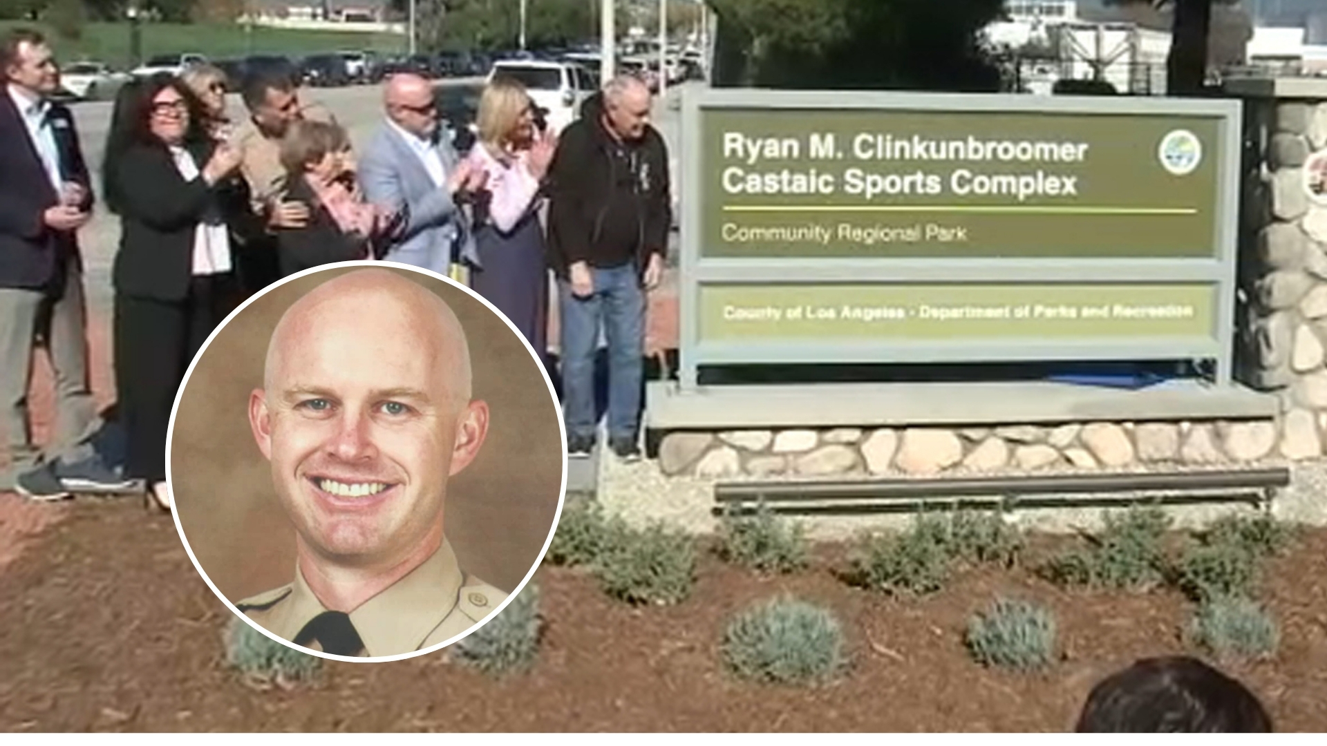 Park in Castaic renamed in honor of fallen LA County deputy: 'Remembrance is stronger than grief'